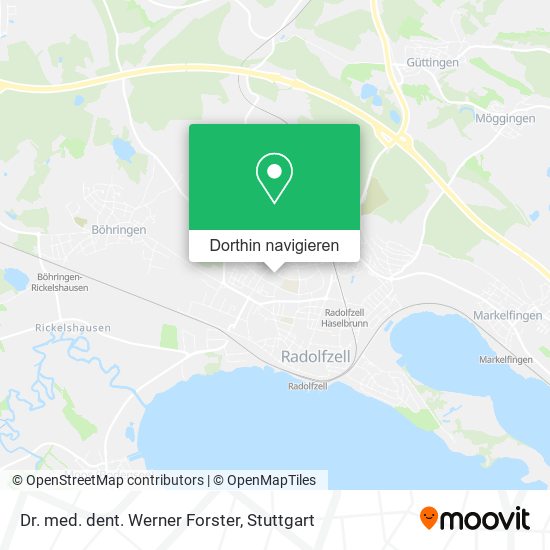 Dr. med. dent. Werner Forster Karte