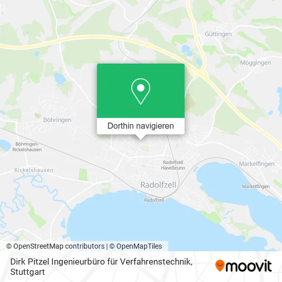 Dirk Pitzel Ingenieurbüro für Verfahrenstechnik Karte