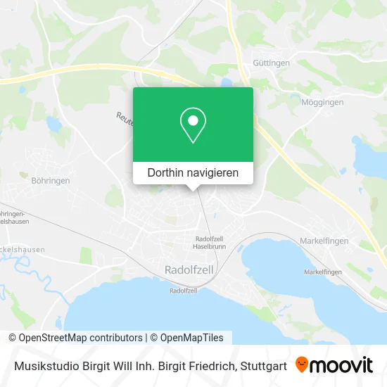 Musikstudio Birgit Will Inh. Birgit Friedrich Karte