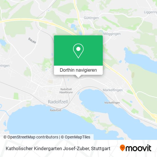 Katholischer Kindergarten Josef-Zuber Karte