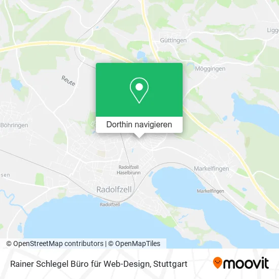 Rainer Schlegel Büro für Web-Design Karte