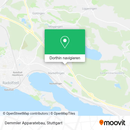 Demmler Apparatebau Karte