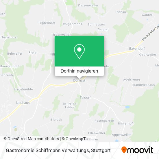 Gastronomie Schiffmann Verwaltungs Karte