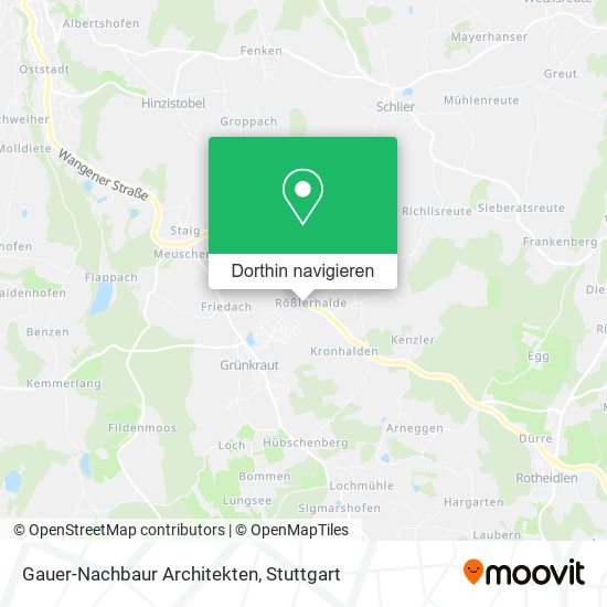 Gauer-Nachbaur Architekten Karte