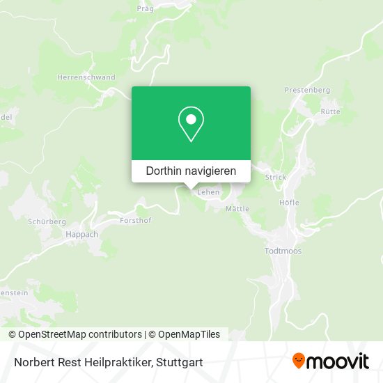 Norbert Rest Heilpraktiker Karte