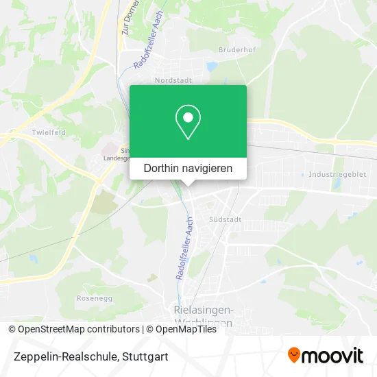 Zeppelin-Realschule Karte
