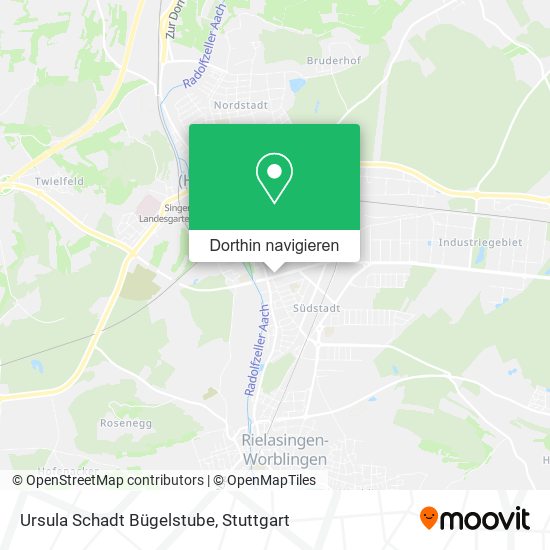 Ursula Schadt Bügelstube Karte