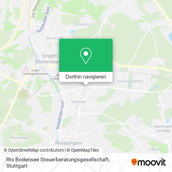 Rts Bodensee Steuerberatungsgesellschaft Karte