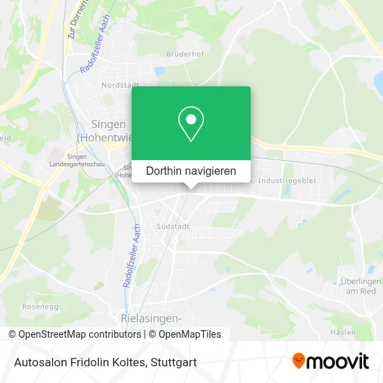 Autosalon Fridolin Koltes Karte