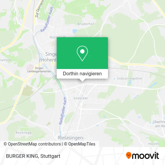 BURGER KING Karte