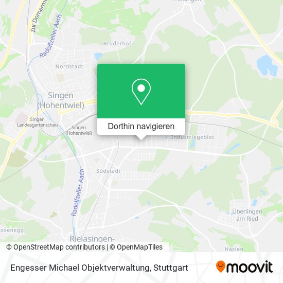 Engesser Michael Objektverwaltung Karte