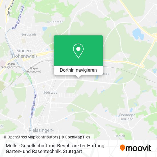 Müller-Gesellschaft mit Beschränkter Haftung Garten- und Rasentechnik Karte