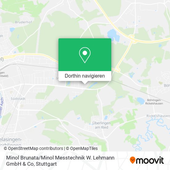 Minol Brunata / Minol Messtechnik W. Lehmann GmbH & Co Karte