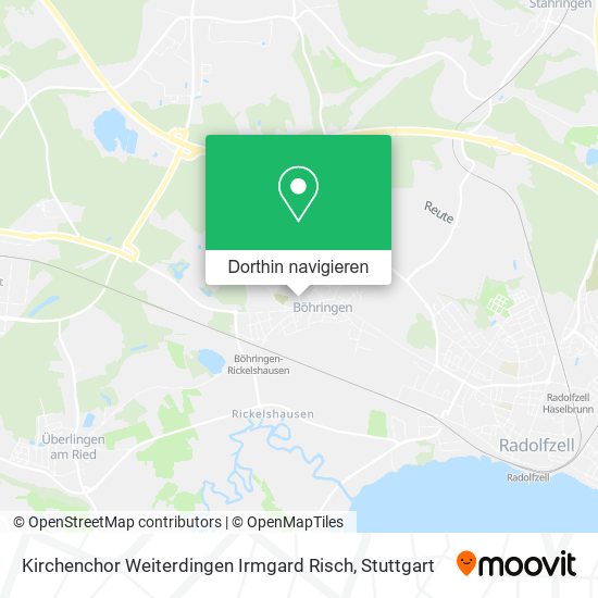 Kirchenchor Weiterdingen Irmgard Risch Karte