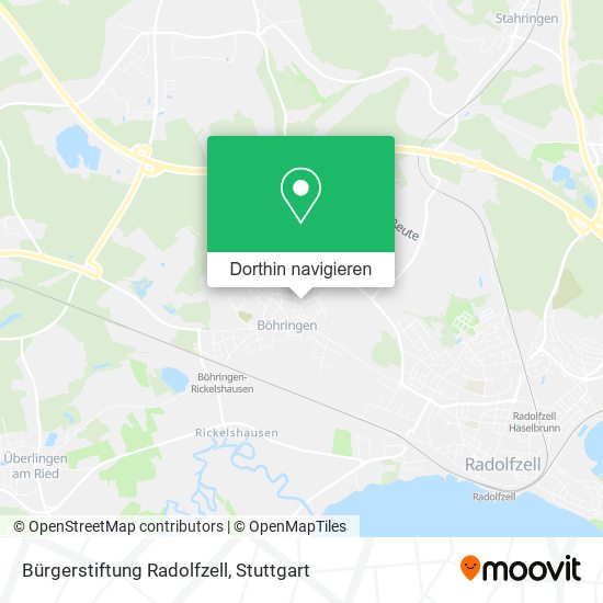Bürgerstiftung Radolfzell Karte