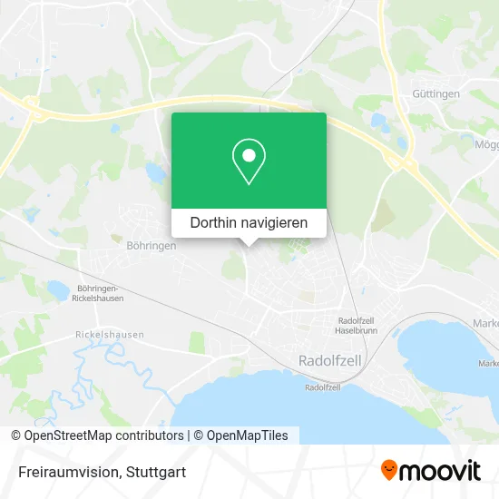 Freiraumvision Karte