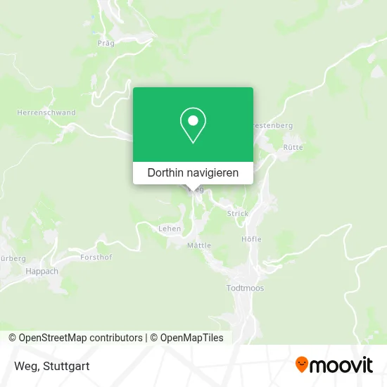 Weg Karte