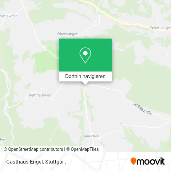 Gasthaus Engel Karte