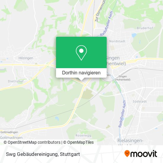 Swg Gebäudereinigung Karte