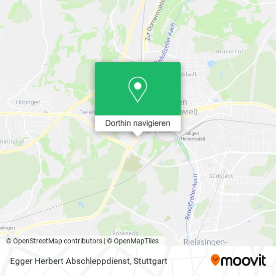 Egger Herbert Abschleppdienst Karte