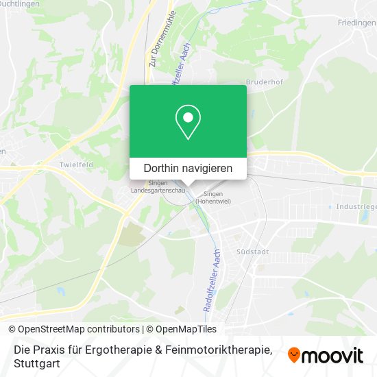 Die Praxis für Ergotherapie & Feinmotoriktherapie Karte