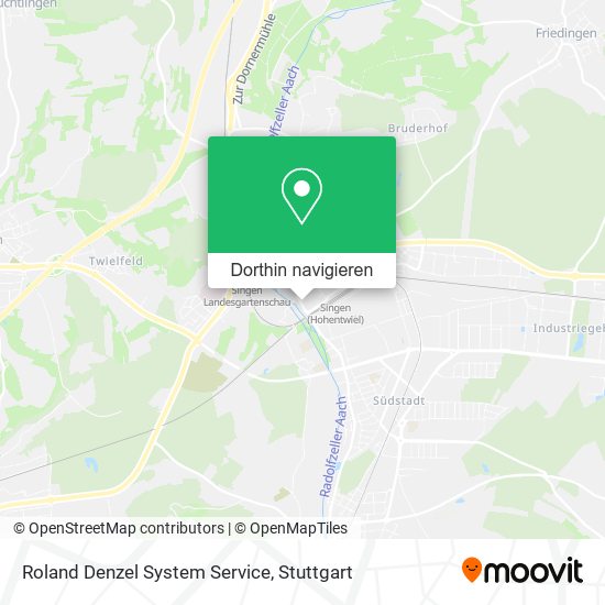 Roland Denzel System Service Karte