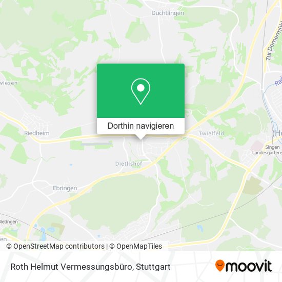 Roth Helmut Vermessungsbüro Karte
