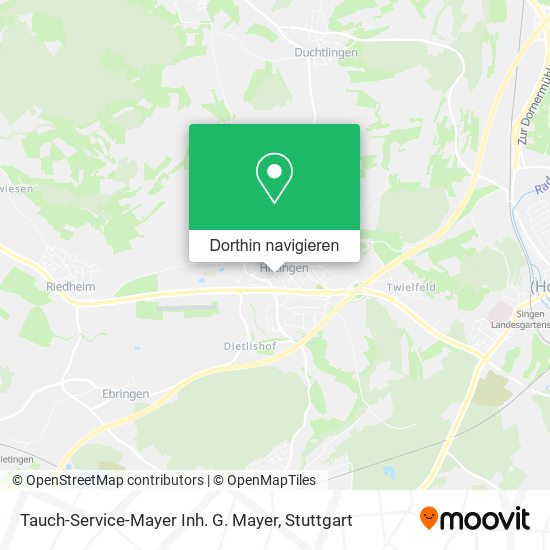 Tauch-Service-Mayer Inh. G. Mayer Karte
