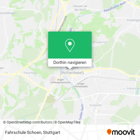 Fahrschule Schoen Karte