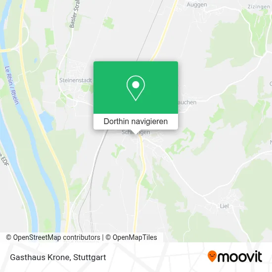 Gasthaus Krone Karte