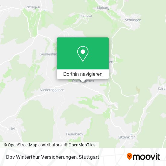Dbv Winterthur Versicherungen Karte
