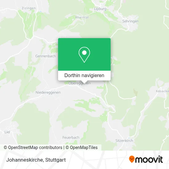 Johanneskirche Karte