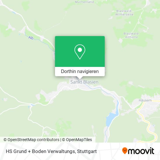 HS Grund + Boden Verwaltungs Karte