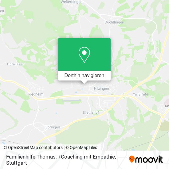 Familienhilfe Thomas, +Coaching mit Empathie Karte