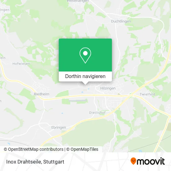 Inox Drahtseile Karte