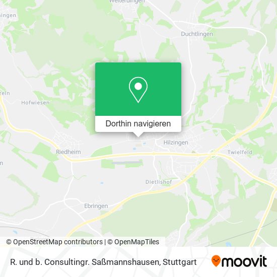 R. und b. Consultingr. Saßmannshausen Karte