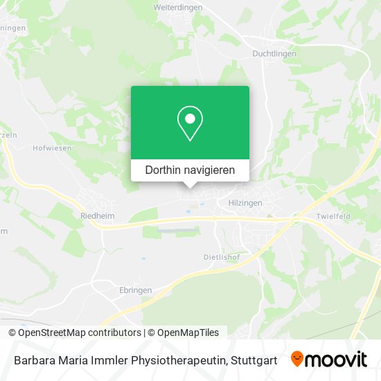 Barbara Maria Immler Physiotherapeutin Karte