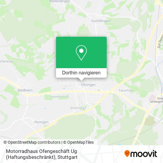 Motorradhaus Ofengeschäft Ug (Haftungsbeschränkt) Karte