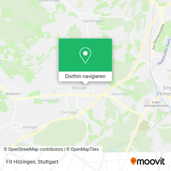 Fit Hilzingen Karte