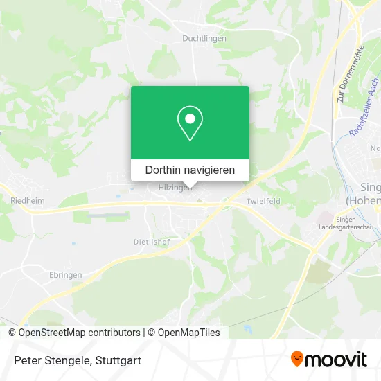 Peter Stengele Karte