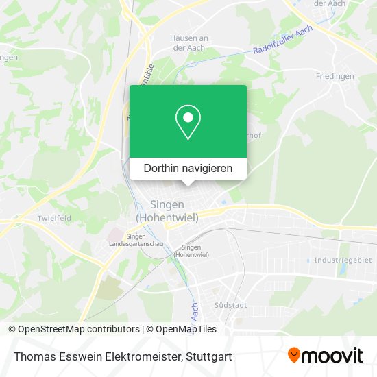 Thomas Esswein Elektromeister Karte