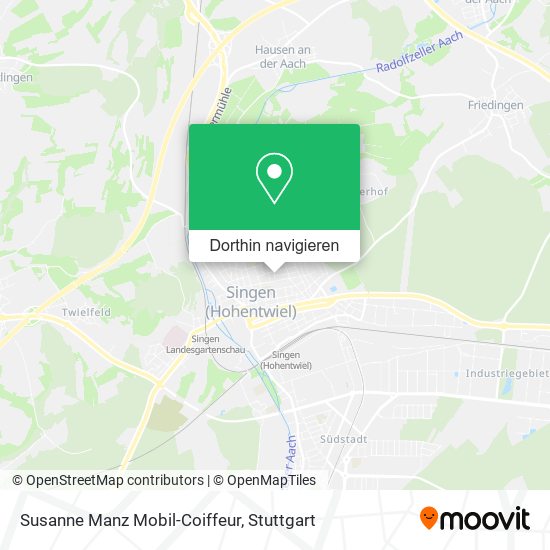 Susanne Manz Mobil-Coiffeur Karte