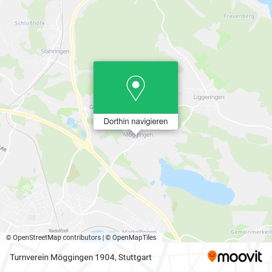 Turnverein Möggingen 1904 Karte