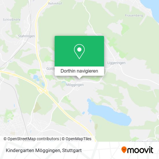 Kindergarten Möggingen Karte