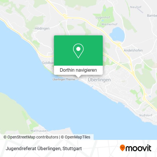 Jugendreferat Überlingen Karte