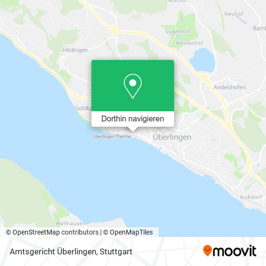 Amtsgericht Überlingen Karte