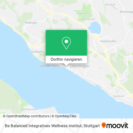 Be Balanced Integratives Wellness Institut Karte