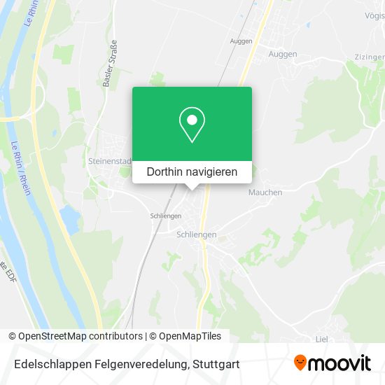 Edelschlappen Felgenveredelung Karte