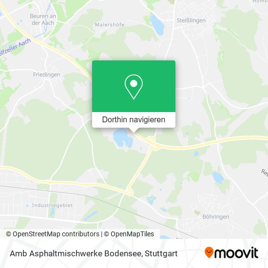 Amb Asphaltmischwerke Bodensee Karte