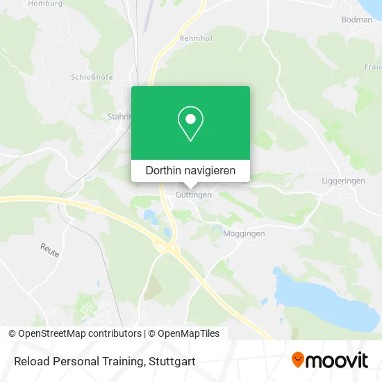 Reload Personal Training Karte